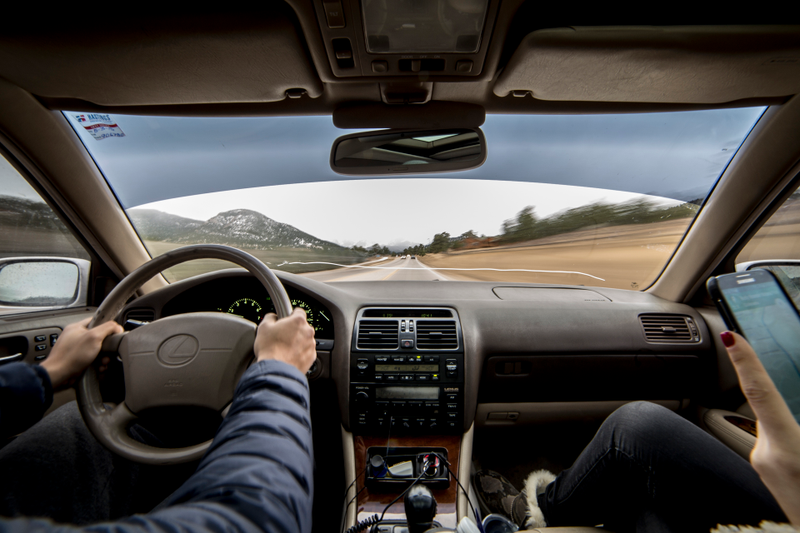 Illustration for article titled How To Take Spectacular Driving Pictures Inside Your Car, By Yourself